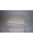 Houhouliarika: Μαξιλάρι καρέκλας με φερμουάρ, εκρού