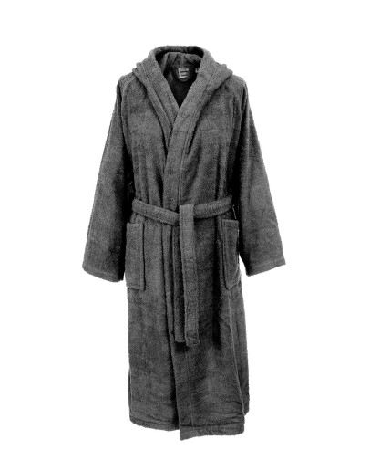 Dimcol: Μπουρνούζι με κουκούλα, 3010 μαύρο L