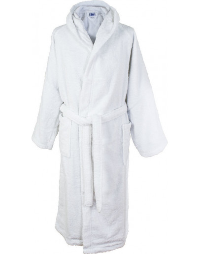 Dimcol: Μπουρνούζι με κουκούλα, 3010 Λευκό S