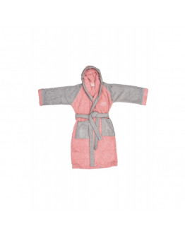 Dimcol: Μπουρνούζι, Happy Smile κοραλί-γκρι Νο 14