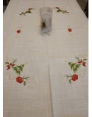 Χριστουγεννιάτικο Τραπεζομάντιλο με κέντημα, Έλατο