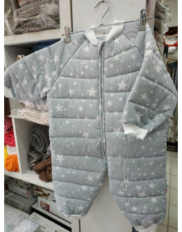 Houhouliarika: Υπνόσακος με πόδια Νο2, σχ. Αστέρι γκρι