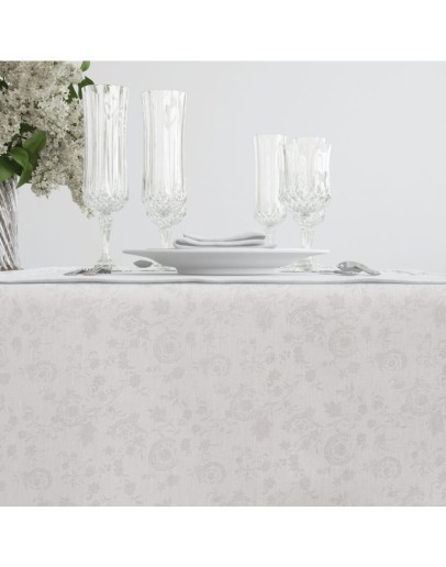 Borea: Τραπεζομάντηλο με πετσέτες 140Χ220, Τριαντάφυλλο