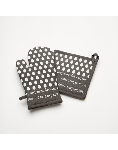 Salonica: Σετ γάντι-πιάστρα, Κοτούλα