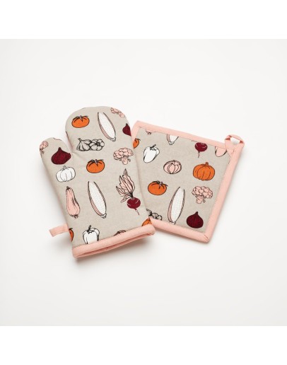 Salonica: Σετ γάντι-πιάστρα, Κολοκύθα