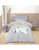 GREENWICH POLO CLUB JUNIOR ΚΟΥΒΕΡΤΑ FLEECE 8851 BLUE, GREY