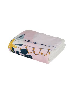 DAS BABY ΚΟΥΒΕΡΤΑ FLEECE ΚΟΥΝΙΑΣ FUN 4915 LIGHT BLUE, MINT, PINK