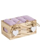 DAS HOME ΣΕΤ ΠΕΤΣΕΤΕΣ 4ΤΕΜΑΧΙΩΝ SOFT 4007 LILAC