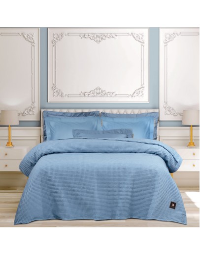 GREENWICH POLO CLUB ΚΟΥΒΕΡΤΑ ΠΙΚΕ 220X240 ESSENTIAL 3457 ΜΠΛΕ ΡΑΦ