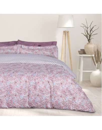 DAS HOME ΣΕΤ ΣΕΝΤΟΝΙΑ KING HAPPY 9669 PINK, RED