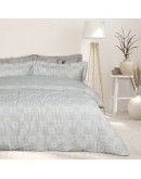 DAS HOME ΣΕΤ ΣΕΝΤΟΝΙΑ KING HAPPY 9673 TAUPE, WHITE