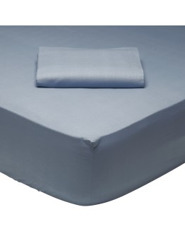 DAS HOME ΣΕΝΤΟΝΙ ΜΟΝΟ ΜΕ ΛΑΣΤΙΧΟ 100*200+35 DUSTY BLUE 1006 DUSTY BLUE