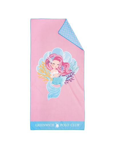 GREENWICH POLO CLUB JUNIOR ΠΕΤΣΕΤΑ ΘΑΛΑΣΣΗΣ 70Χ140 4041 LIGHT BLUE, PINK