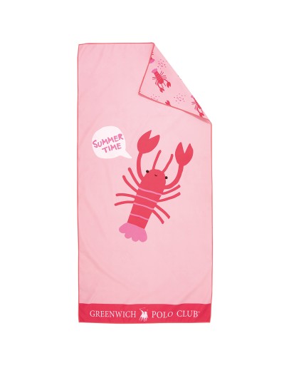 GREENWICH POLO CLUB JUNIOR ΠΕΤΣΕΤΑ ΘΑΛΑΣΣΗΣ 70Χ140 4040 PINK