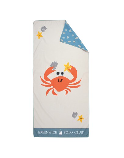 GREENWICH POLO CLUB JUNIOR ΠΕΤΣΕΤΑ ΘΑΛΑΣΣΗΣ 70Χ140 4080 BLUE, GREY