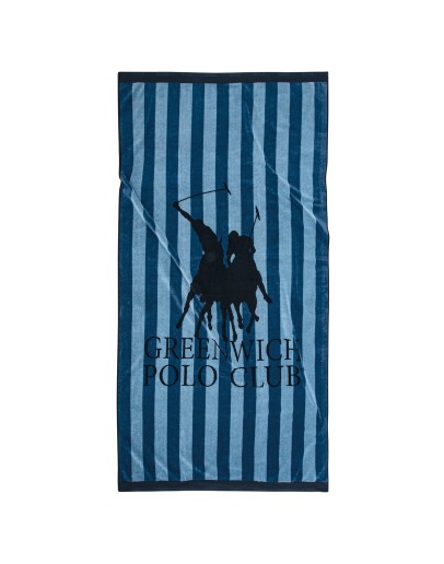 GREENWICH POLO CLUB ΠΕΤΣΕΤΑ ΘΑΛΑΣΣΗΣ 90Χ180 3855 BLUE