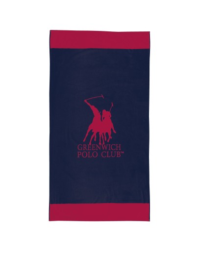 GREENWICH POLO CLUB ΠΕΤΣΕΤΑ ΘΑΛΑΣΣΗΣ 90Χ170 4048 BLUE, RED