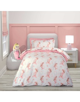 GREENWICH POLO CLUB ΣΕΤ ΣΕΝΤΟΝΙΑ ΜΟΝΑ ESSENTIAL 8853 GREY, PINK