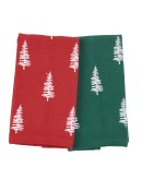 DAS HOME CHRISTMAS ΠΟΤΗΡΟΠΑΝΑ ΣΕΤ 2ΤΜΧ 30X50 0815 GREEN, RED