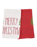 DAS HOME CHRISTMAS ΠΟΤΗΡΟΠΑΝΑ ΣΕΤ 2ΤΜΧ 30X50 0816 RED, WHITE