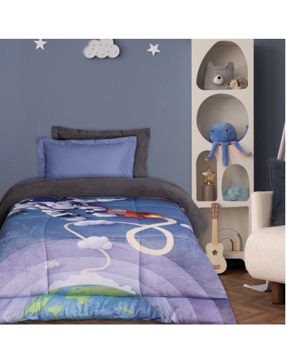 DAS KIDS ΚΟΥΒΕΡΤΟΠΑΠΛΩΜΑ 160Χ220 4975 BLUE, GREY