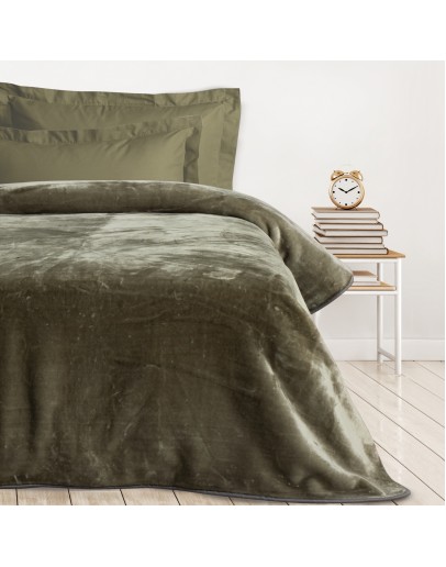 DAS KIDS ΚΟΥΒΕΡΤΑ VELOUR MONH 0290 GREY