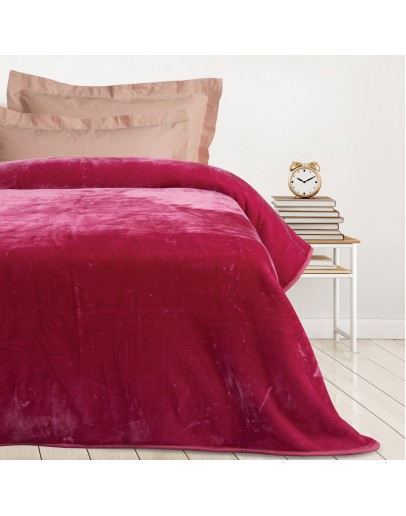 DAS KIDS ΚΟΥΒΕΡΤΑ VELOUR MONH 0294 PINK