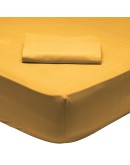 DAS HOME ΣΕΝΤΟΝΙ KING ΜΕ ΛΑΣΤΙΧΟ 180*200+35 MUSTARD 1019 MUSTARD