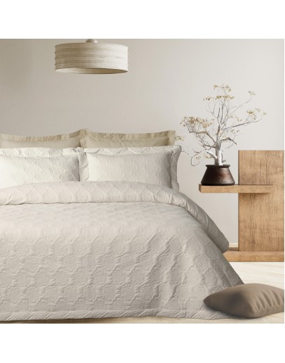 DAS HOME ΚΟΥΒΕΡΤΟΡΙΟ KING HAPPY 0288 WHITE