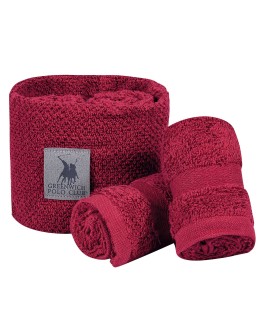 GREENWICH POLO CLUB ΣΕΤ ΠΕΤΣΕΤΕΣ 4 ΤΕΜΑΧΙΩΝ ESSENTIAL 4109 BORDEAUX