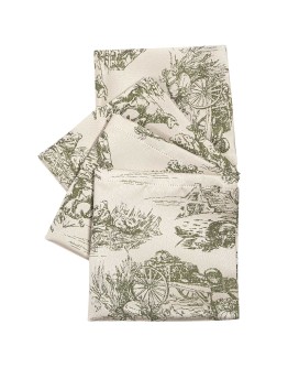 GREENWICH POLO CLUB ΣΕΤ ΠΕΤΣΕΤΕΣ ΦΑΓΗΤΟΥ 40Χ40 ESSENTIAL 3015 ECRU, OLIVE