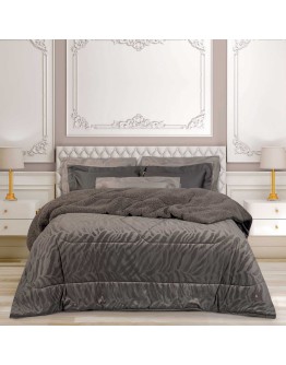 GREENWICH POLO CLUB ΚΟΥΒΕΡΤΟΠΑΠΛΩΜΑ KING SHERPA ESSENTIAL 4433 TAUPE