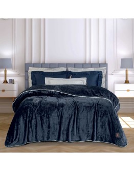 GREENWICH POLO CLUB ΚΟΥΒΕΡΤΑ FLEECE 220X240 ESSENTIAL 4442 ROYAL BLUE