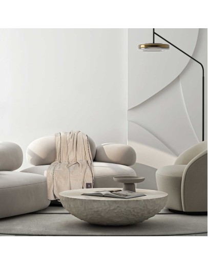 GREENWICH POLO CLUB ΚΟΥΒΕΡΤΑ ΚΑΝΑΠΕ FLEECE 130Χ170 ESSENTIAL 4438 BEIGE