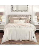 GREENWICH POLO CLUB ΚΟΥΒΕΡΤΑ VELOUR KING ESSENTIAL 3974 ROYAL WHITE