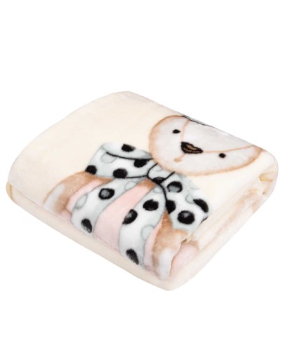 GREENWICH POLO CLUB ΚΟΥΒΕΡΤΑ VELOUR ΚΟΥΝΙΑΣ ESSENTIAL 8859 CREAM