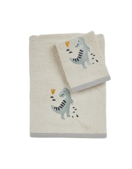 DAS BABY ΣΕΤ ΠΕΤΣΕΤΕΣ 2 ΤΕΜΑΧΙΩΝ ΚΕΝΤΗΤΕΣ FUN 4977 MINT, TAUPE