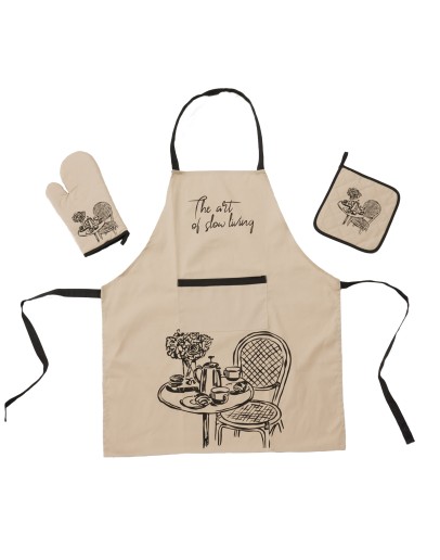 DAS HOME ΣΕΤ ΚΟΥΖΙΝΑΣ 3ΤΜΧ 0861 IVORY