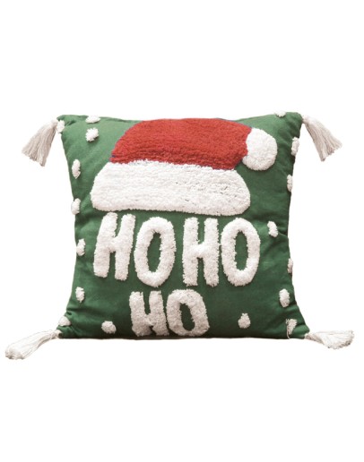 DAS HOME CHRISTMAS ΜΑΞΙΛΑΡΙ ΦΙΓΟΥΡΑΣ 40X40 0848 GREEN