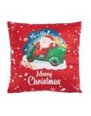 DAS HOME CHRISTMAS ΜΑΞΙΛΑΡΙ ΦΙΓΟΥΡΑΣ 45X45 0852 RED