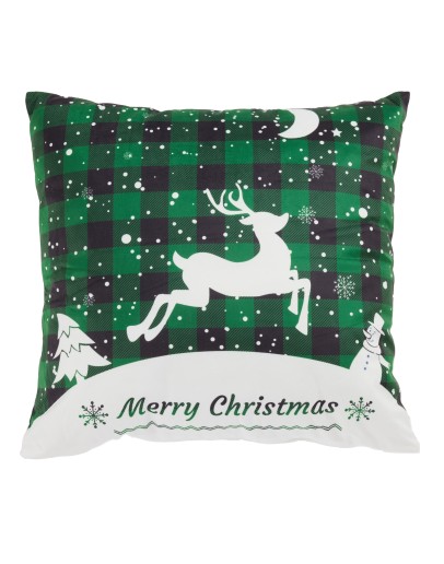 DAS HOME CHRISTMAS ΜΑΞΙΛΑΡΙ ΦΙΓΟΥΡΑΣ 45X45 0854 GREEN