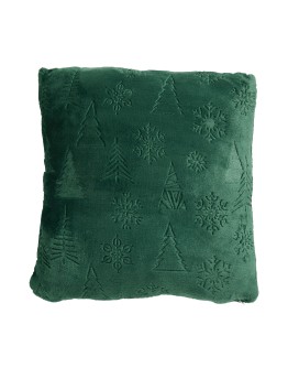 DAS HOME ΜΑΞΙΛΑΡΙ ΦΙΓΟΥΡΑΣ 40X40 CHRISTMAS 1374 GREEN