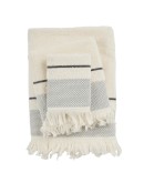 DAS HOME ΣΕΤ ΠΕΤΣΕΤΕΣ 3ΤΕΜΑΧΙΩΝ BEST 0840 IVORY