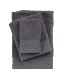 DAS HOME ΣΕΤ ΠΕΤΣΕΤΕΣ 3ΤΕΜΑΧΙΩΝ BEST 0835 DARK GREY