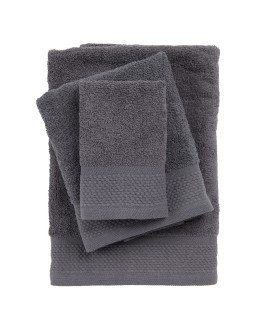 DAS HOME ΣΕΤ ΠΕΤΣΕΤΕΣ 3ΤΕΜΑΧΙΩΝ BEST 0835 DARK GREY