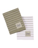 DAS HOME ΣΕΤ ΠΟΤΗΡΟΠΑΝΑ 2ΤΜΧ 30Χ50 0822 GREEN, WHITE