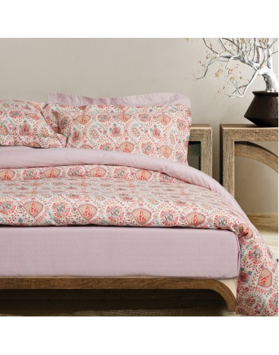 DAS HOME ΣΕΤ ΣΕΝΤΟΝΙΑ ΜΟΝΑ ΜΕ ΛΑΣΤΙΧΟ CASUAL 5437 MULTICOLOR