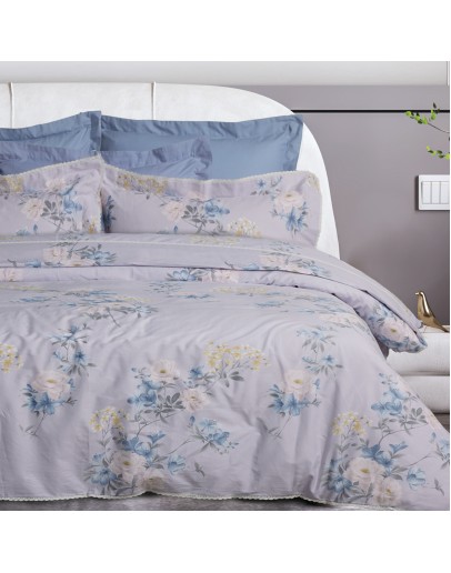 DAS HOME ΣΕΝΤΟΝΙΑ ΣΕΤ KING PRESTIGE 1710 GREY, LILAC