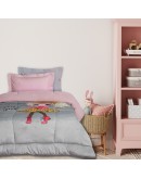 DAS KIDS ΚΟΥΒΕΡΤΟΠΑΠΛΩΜΑ 160Χ220 4971 GREY, PINK