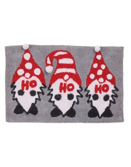 DAS HOME ΤΑΠΕΤΟ ΜΠΑΝΙΟΥ 50Χ80 CHRISTMAS 0851 GREY